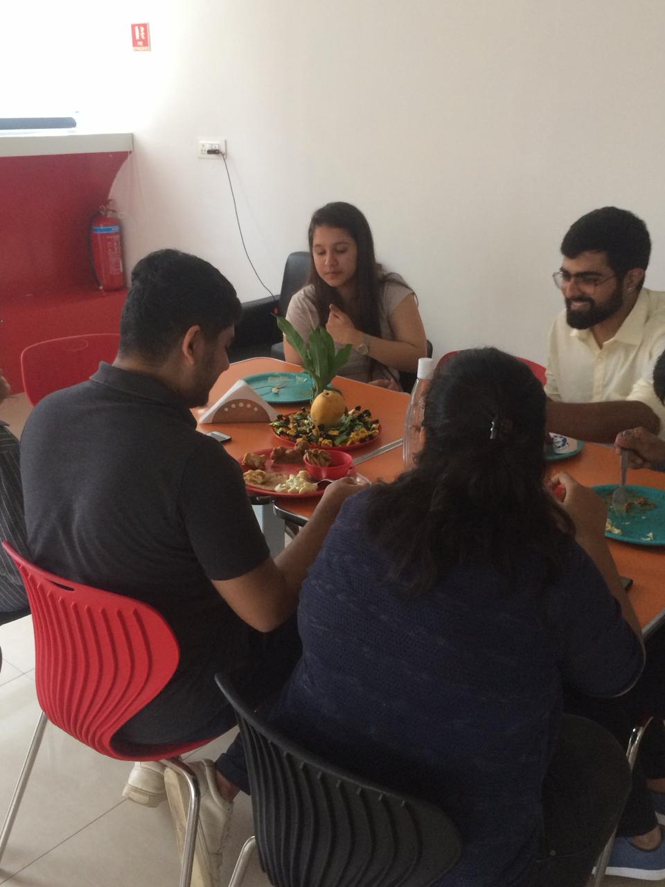 Daily lunch service at a corporate client site
